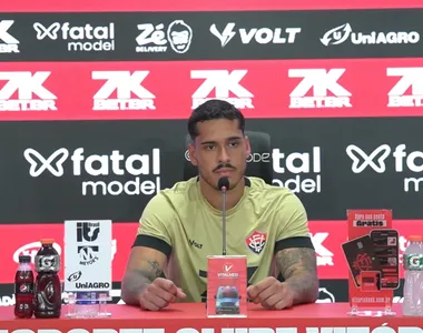 Lucas Halter participou de entrevista coletiva nesta segunda-feira (24)