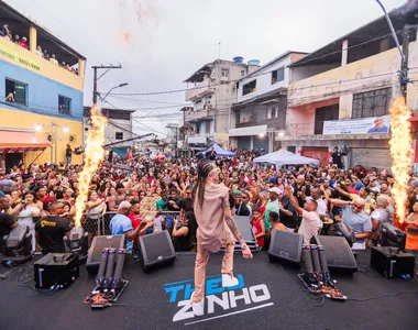 Theuzinho tem feito shows gratuitos para gravar audiovisuais