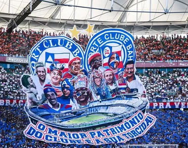 Torcida do Bahia na Arena Fonte Nova