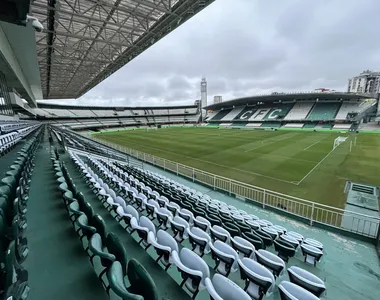 Torcedores relatam queda de reboco no Estádio Couto Pereira antes de jogo do Coritiba