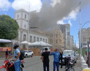 Incêndio atingiu parte da CMS