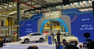 Imagem ilustrativa da imagem Confira detalhes sobre fábrica da BYD inaugurada na Bahia