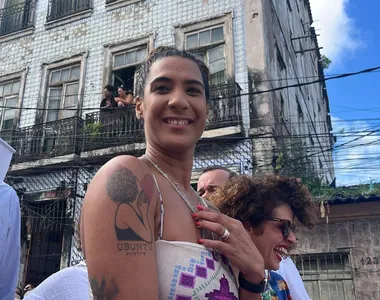 Anielle Franco esteve em Salvador nesta quarta-feira (2)