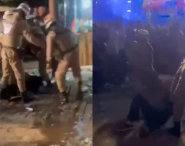 Homem foi agredido com chutes e golpes de cassetete por policiais militares da 4ª CIPM