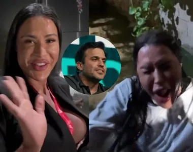 Gracyanne se batizou com Pablo Marçal