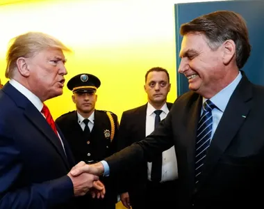 Trump saiu em defesa de Bolsoanro