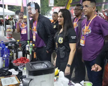 A ação preventiva e ocorreu durante os três dias de festa