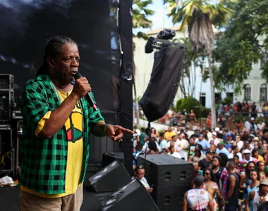 Lázaro Araújo, vocalista do Olodum