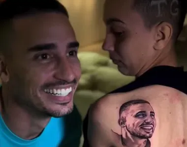 Thiago Galhardo e sua fã, Andreza