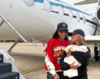 Ludmilla, Brunna e a pequena Zuri