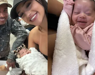 Maysha é a caçula de Bia, que já é mãe do Kaleb