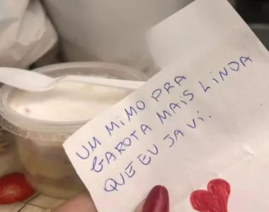 Bilhete enviado pela assassina