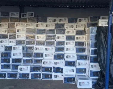 Carga de micro-ondas estava avaliada em R$ 600 mil