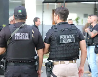 Policiais realizaram operação em conjunto
