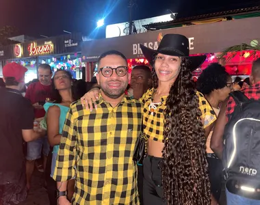O improviso de Ariana Braz e Leandro de Jesus deu certo