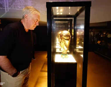 Carlo Ancelotti, técnico da Seleção Brasileira