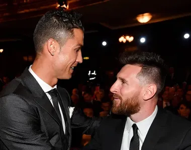 Cristiano Ronaldo e Messi