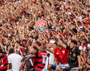 Torcida rubro-negra no Barradão