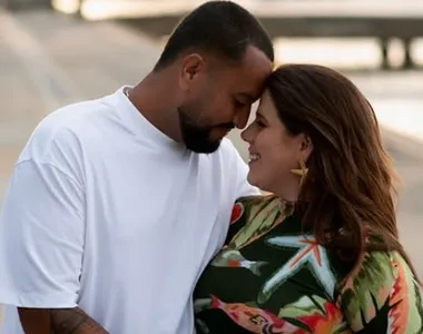 Tati Machado e seu marido Bruno Monteiro