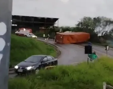 Apesar do susto, ninguém ficou ferido