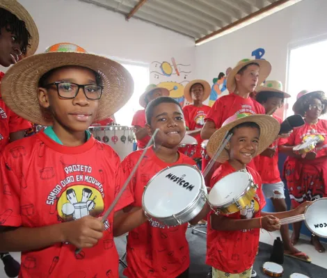 Imagem ilustrativa da imagem Salvador ganha sua primeira escola de samba junino