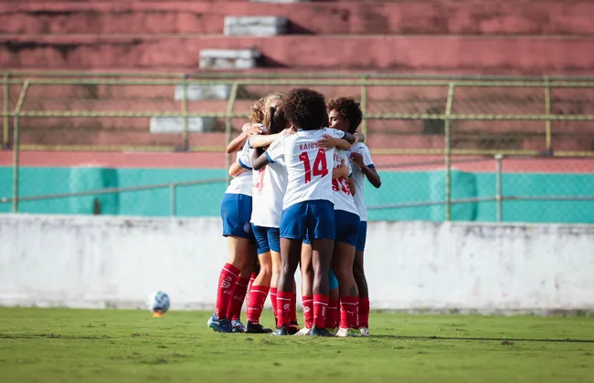 Imagem ilustrativa da imagem Bahia empata com Juventude e vai pegar 'Brabas' no Brasileiro Feminino