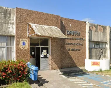 Assaltante foi conduzido à Delegacia de Repressão a Furtos e Roubos de Veículos (DRFRV)