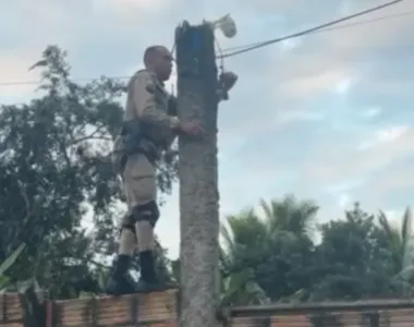 Ação foi realizada por uma guarnição do 8º BPM