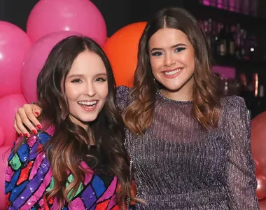 Larissa e Maisa são amigas desde os tempos de SBT