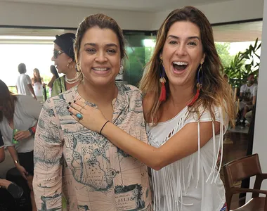Preta Gil e Fernanda Paes Leme são grandes amigas