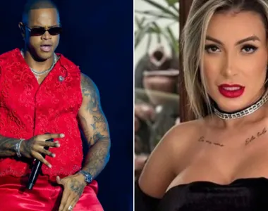 Andressa Urach relembrou encontro com Léo Santana