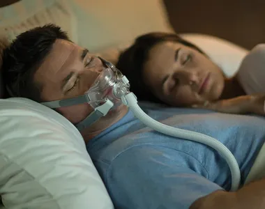 Paciente no uso do CPAP