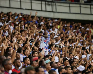 Torcida tricolor fez a festa nas arquibancadas