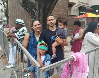 Família foi prestigiar a data cívica