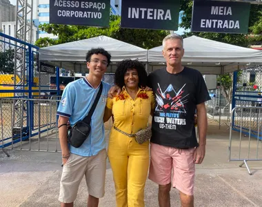 Família garante lugar no 1º dia do Festival A TARDE FM