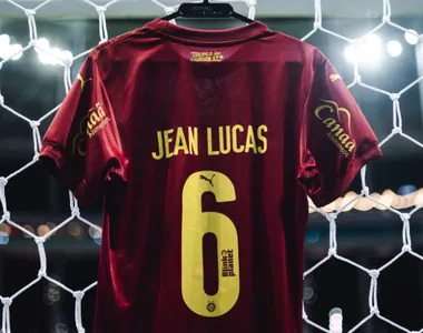 Camisa de Jean Lucas, camisa 6 do Bahia