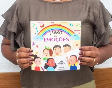 Livro das Emoções é voltado para crianças