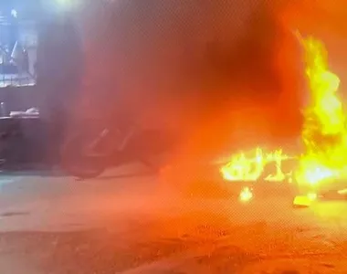 Protesto foi pesado em Águas Claras