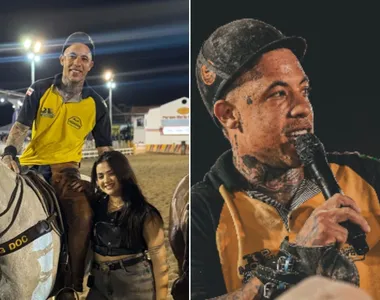 Carla Queiroz e Franklin Reis ficaram juntos na Vaquejada de Serrinha, na Bahia