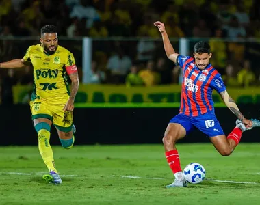 Rodrigo Nestor marcou o gol do Bahia na goleada sofrida para o Mirassol
