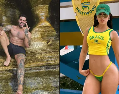 Dj Netto e Larissa Santos