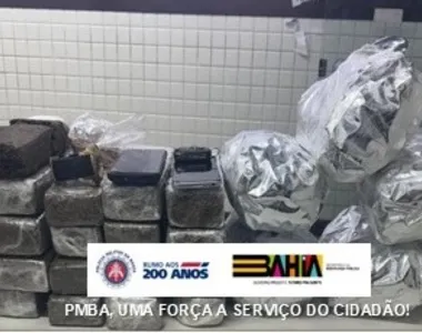 Material foi apreendido com os suspeitos