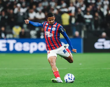 Luciano Juba está no Bahia desde setembro de 2023
