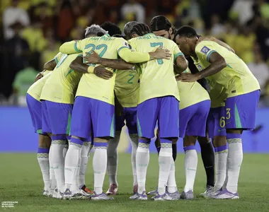 Time brasileiro mostrou muita união em campo