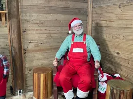 Casa do Papai Noel vira ponto de encontros de famílias na Fenagro - Imagem