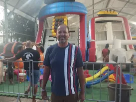 Parque Inflável faz a alegria dos guris na Fenagro - Imagem