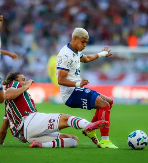 Imagem ilustrativa da imagem Bahia repete desempenho pífio e vaga direta na 'Liberta' vai pro Flu