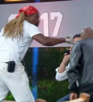 Imagem ilustrativa da imagem Vídeo: Creo dá tapão em Fabiano e é expulso de A Fazenda