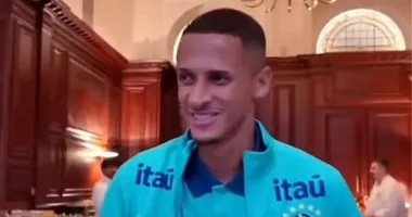 Imagem ilustrativa da imagem Luciano Juba 'brota' em Londres e se apresenta à Seleção Brasileira