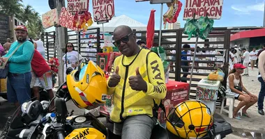 Imagem ilustrativa da imagem Movimento fraco deixa mototaxistas frustrados na Festa de Iemanjá